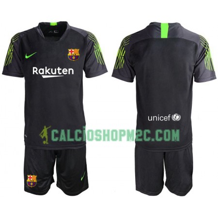 Barcellona Portiere Bambino Maglia Trasferta 2019/2020 Manica Corta (+ Pantaloncini)